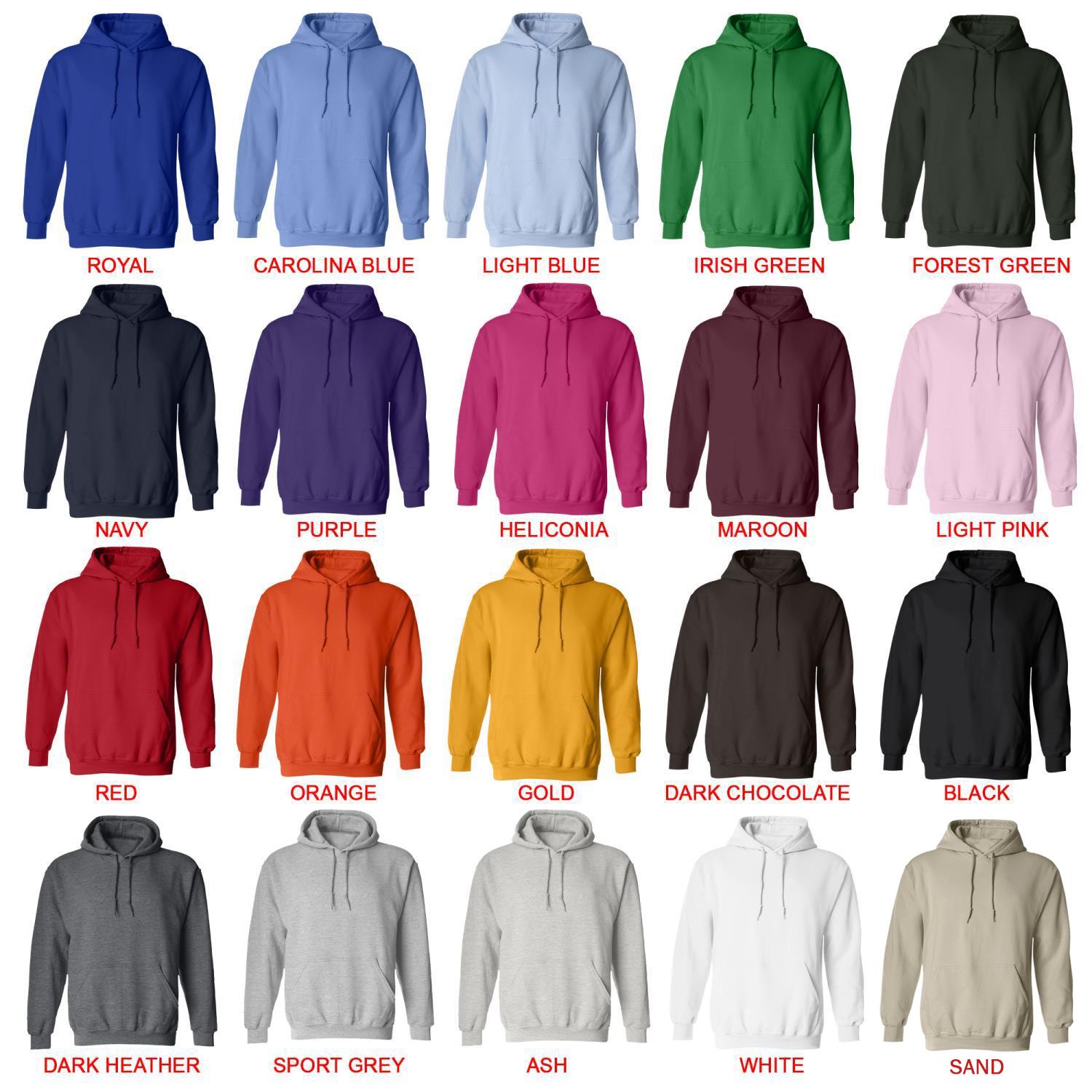 hoodie color chart - BTS UK Shop