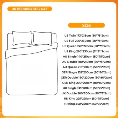 3D BEDDING SET 1 - BTS UK Shop