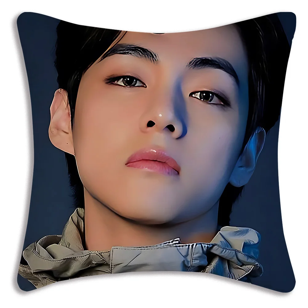 Kim Taehyung BTS Premium K-Pop Throw Pillow