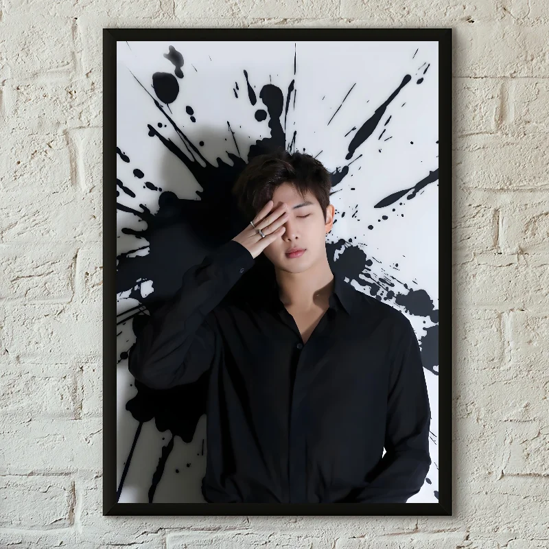 RM BTS Elegant Leader Wall Art