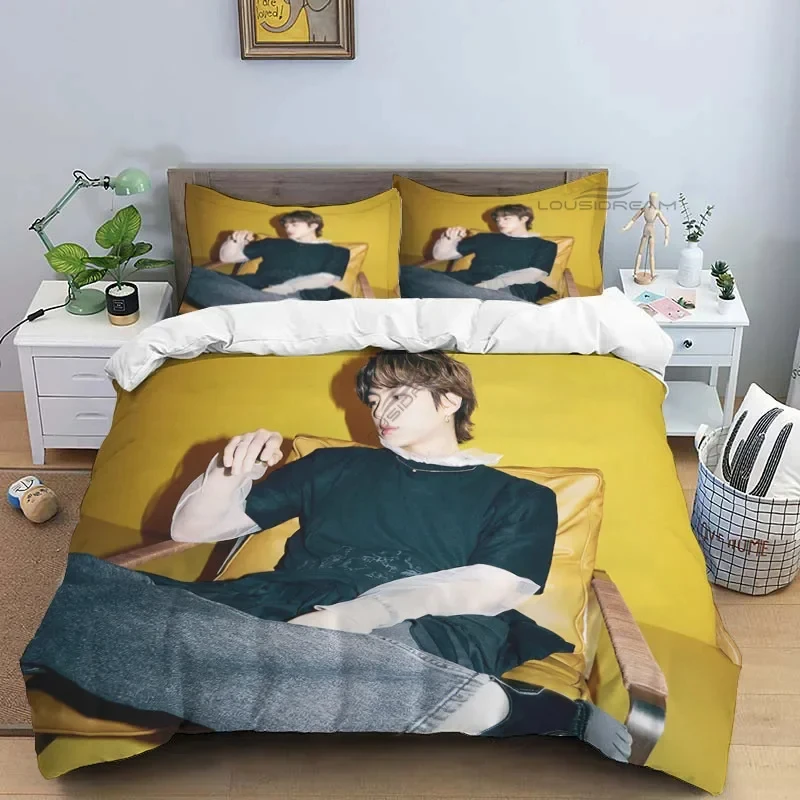 Jin Aesthetic Idol Style Bedding Set