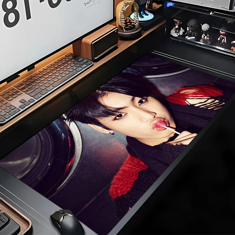 BTS Stylish Stage Performance Mouse Pad