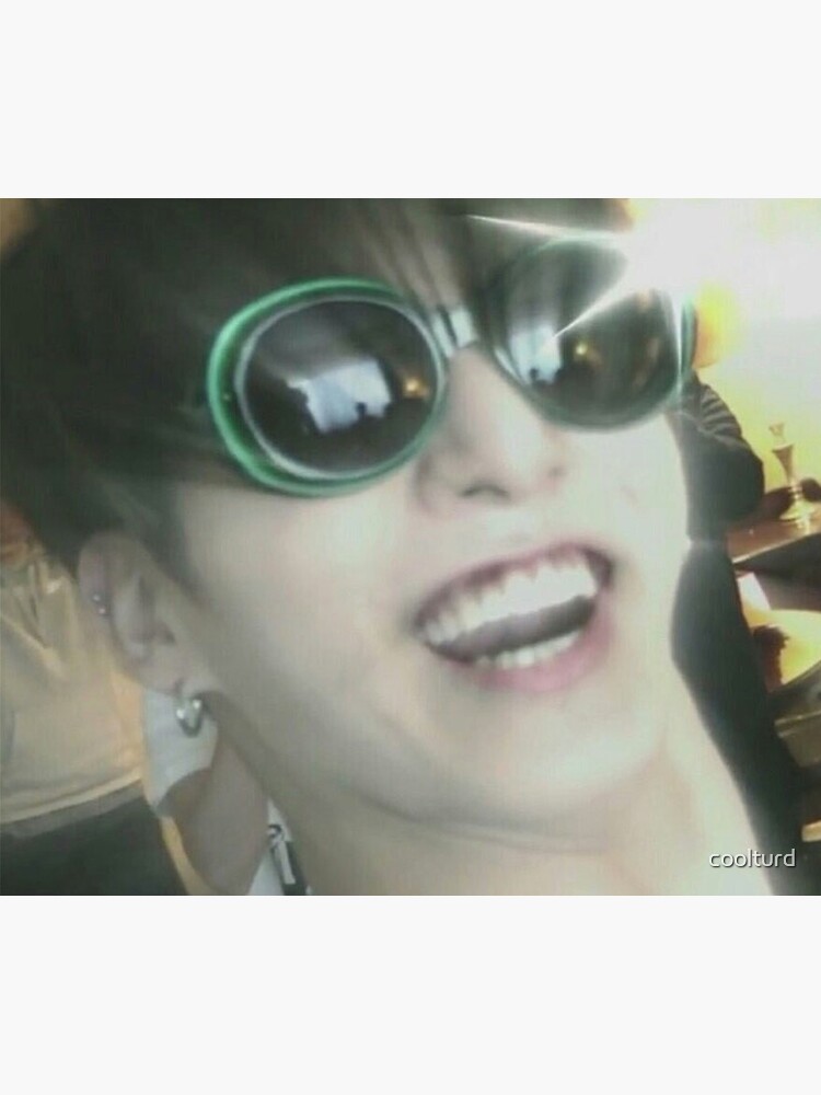 Jungkook Meme Face Tapestry - Image 2