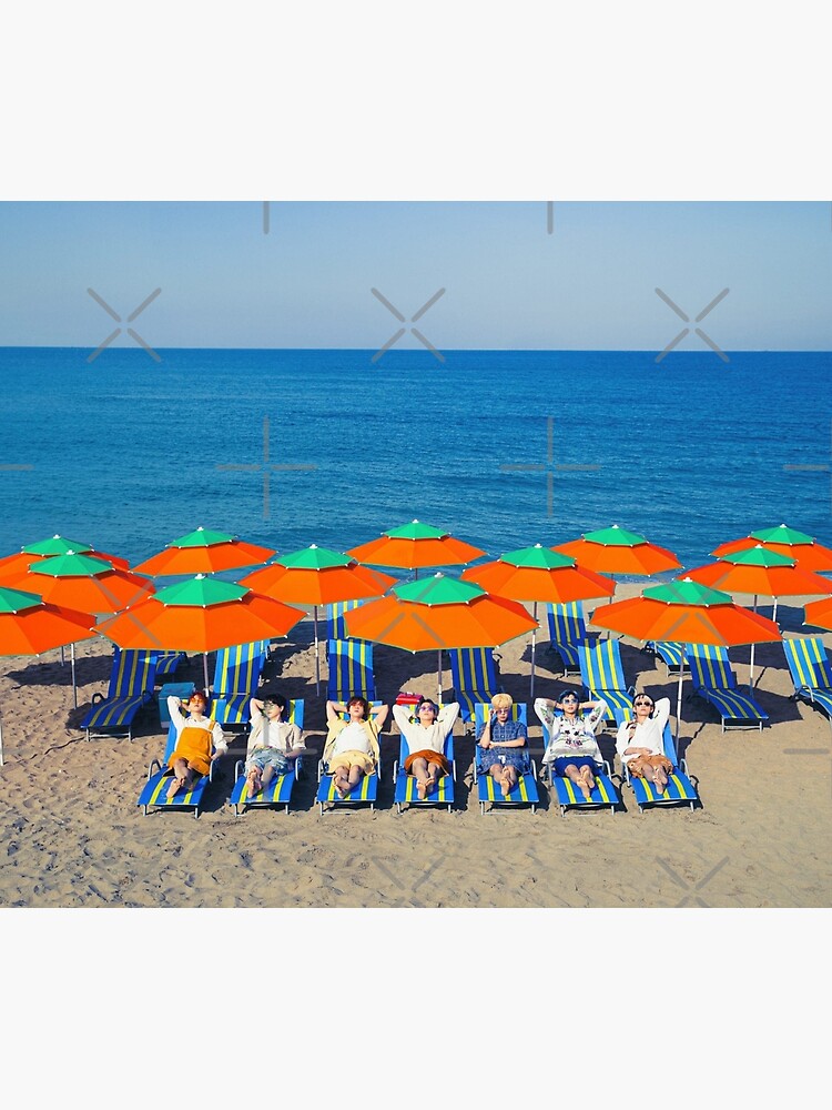 Bts Photobook Ot7 Butter Summer Tapestry - Image 2