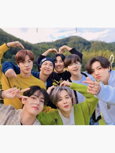 Alternative view of Bts Ot7 Festa Tapestry