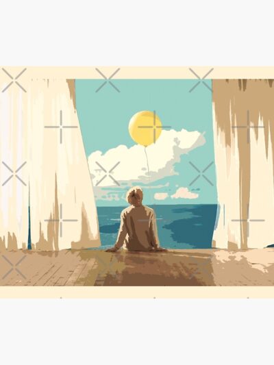 Alternative view of Serendipity Jimin Love Yourself Tapestry