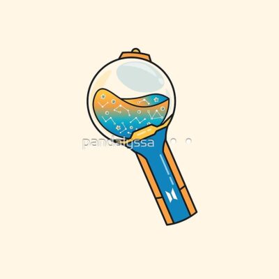 Alternative view of Army Bomb Bts Lightstick Map Of The Soul Version 4 Tote Bag