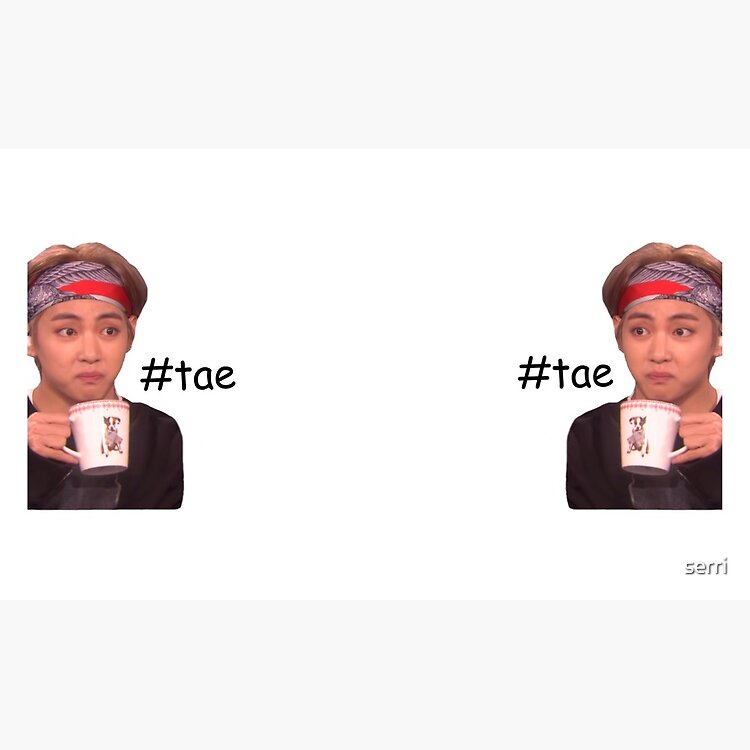 Bts V Taehyung Tae Tea Mug - Image 2