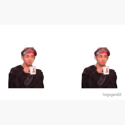 Alternative view of V Sipping Tea Mug