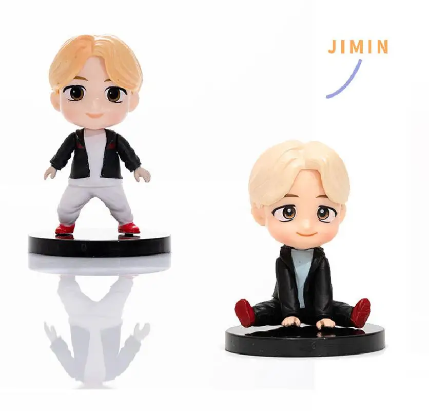 Figures Doll Model Toy Rm Jin Suga Jhope Jimin V Jungkook Star Idol Figure - Image 6