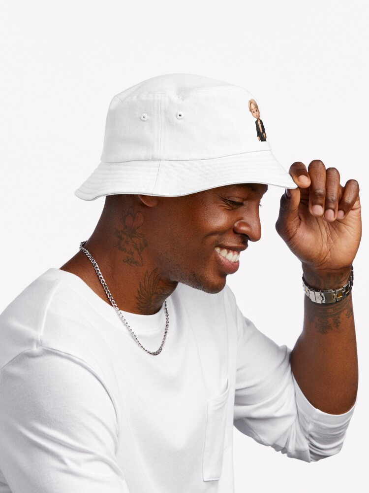 Kpop Idol Chibi Style Inspired Soft Aesthetic Design Bucket Hat - Image 3