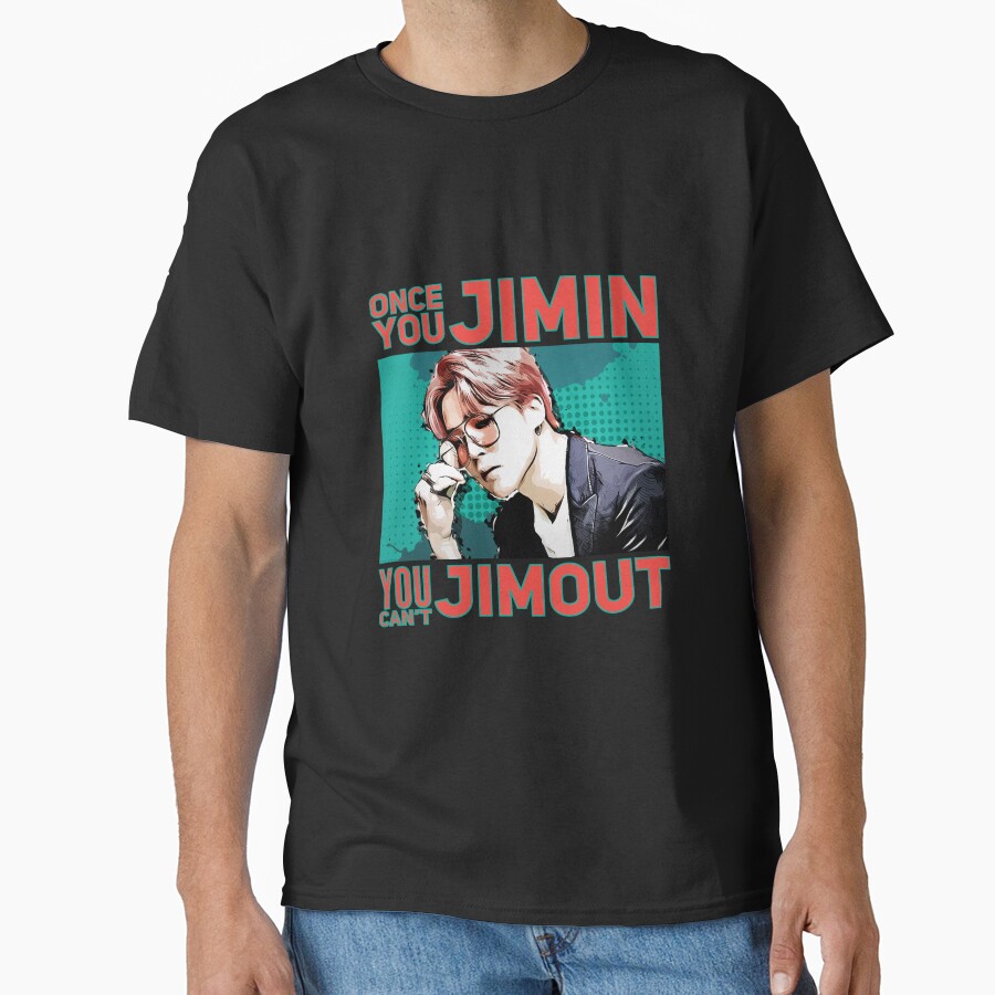 Once You Jimin You Can T Jimout T-shirt - Image 2