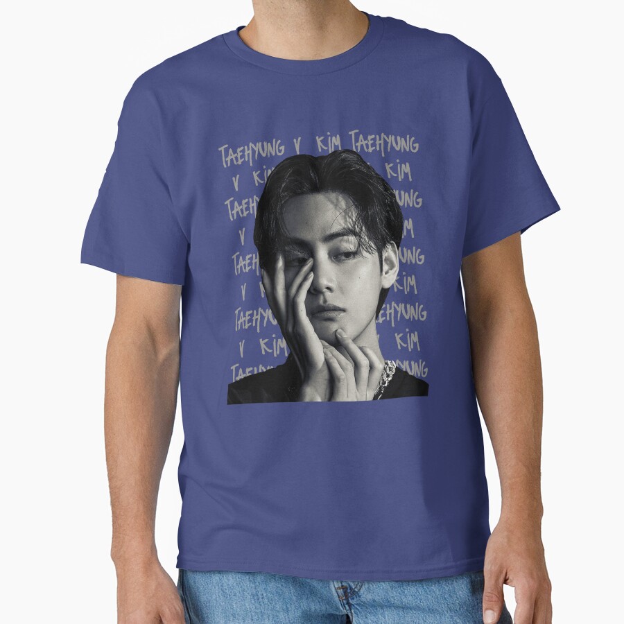 V Kim Taehyung Layover Bts T-shirt - Image 4