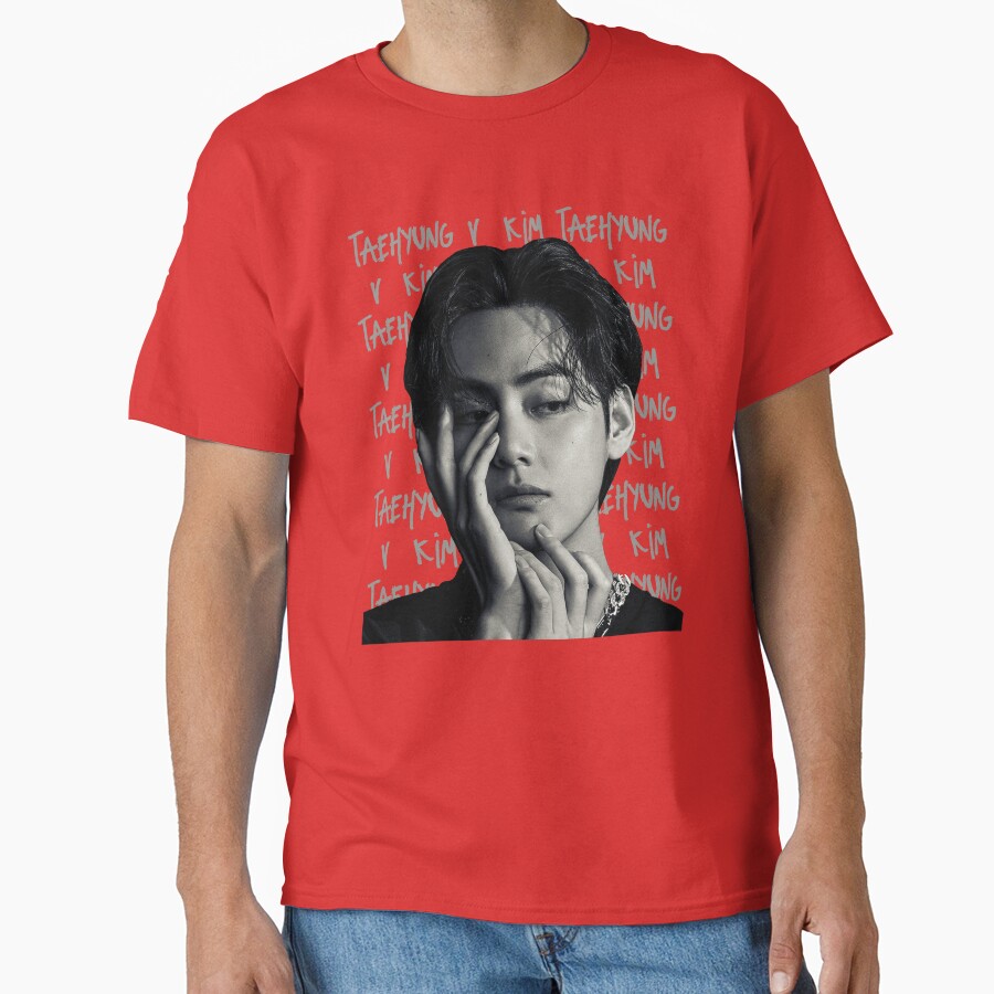 V Kim Taehyung Layover Bts T-shirt - Image 5