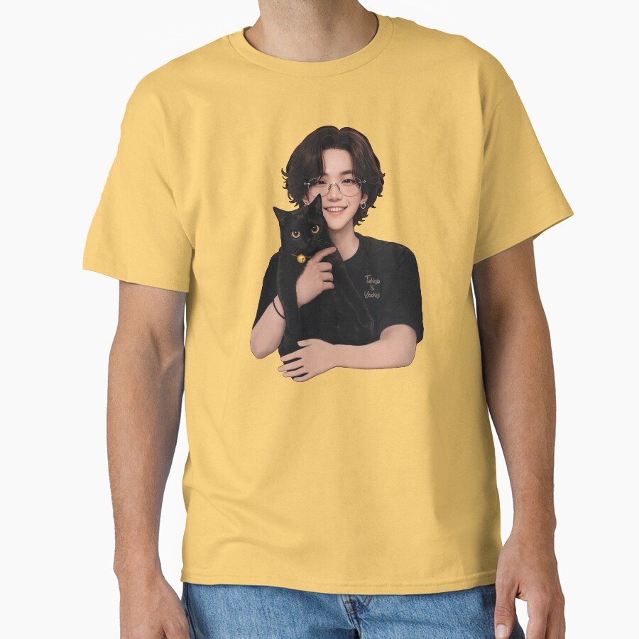 Bts Min Yoongi And Seol Tang Agustd Suga Yoongi And Tangie Art T-shirt - Image 6