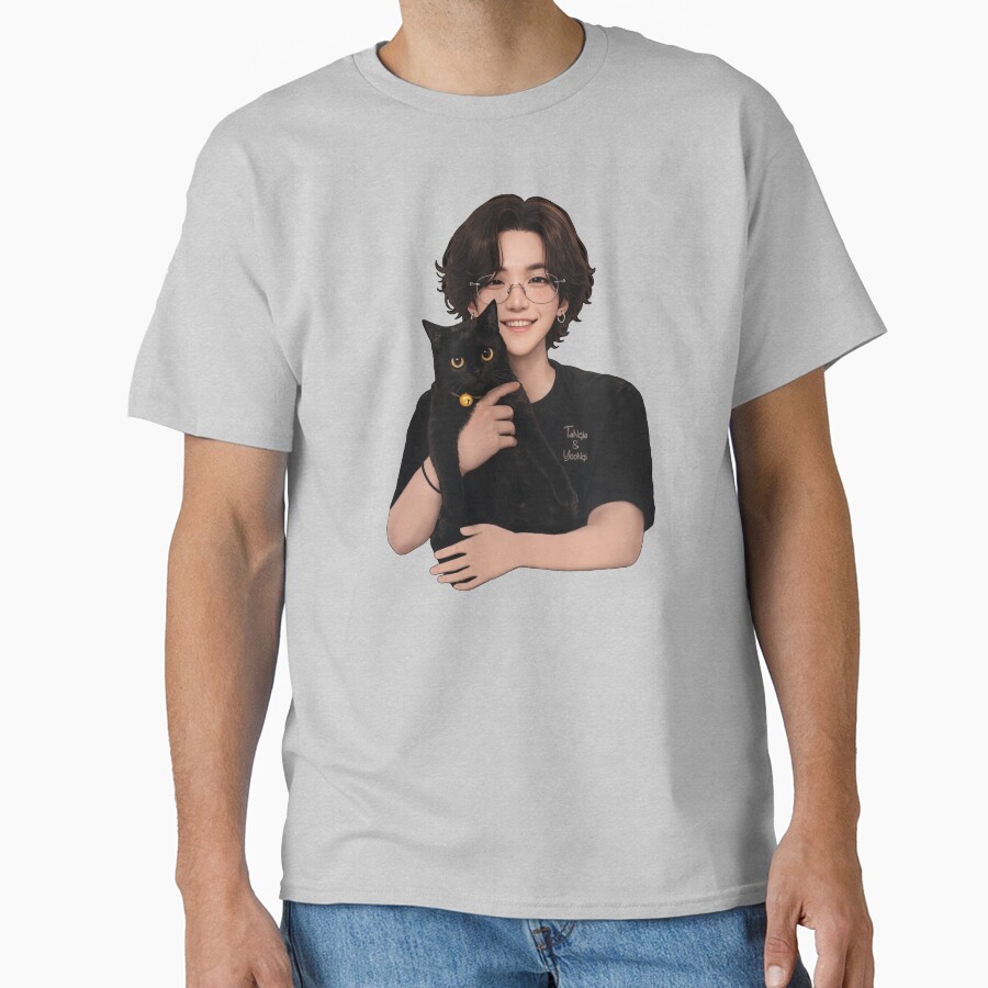 Bts Min Yoongi And Seol Tang Agustd Suga Yoongi And Tangie Art T-shirt - Image 3