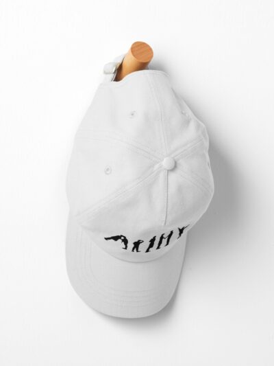 Alternative view of Butter Army Silhouette Butter Illustration Stickers Cap