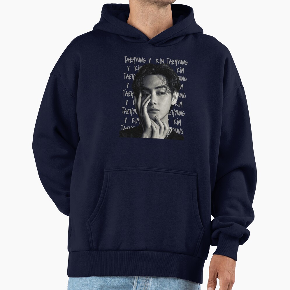 V Kim Taehyung Layover Bts Hoodie - Image 5