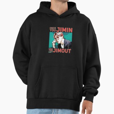 Alternative view of Once You Jimin You Can T Jimout Hoodie