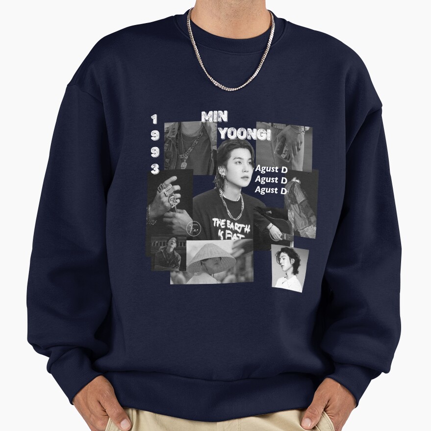 Yoongi Dark Sweatshirt - Image 5