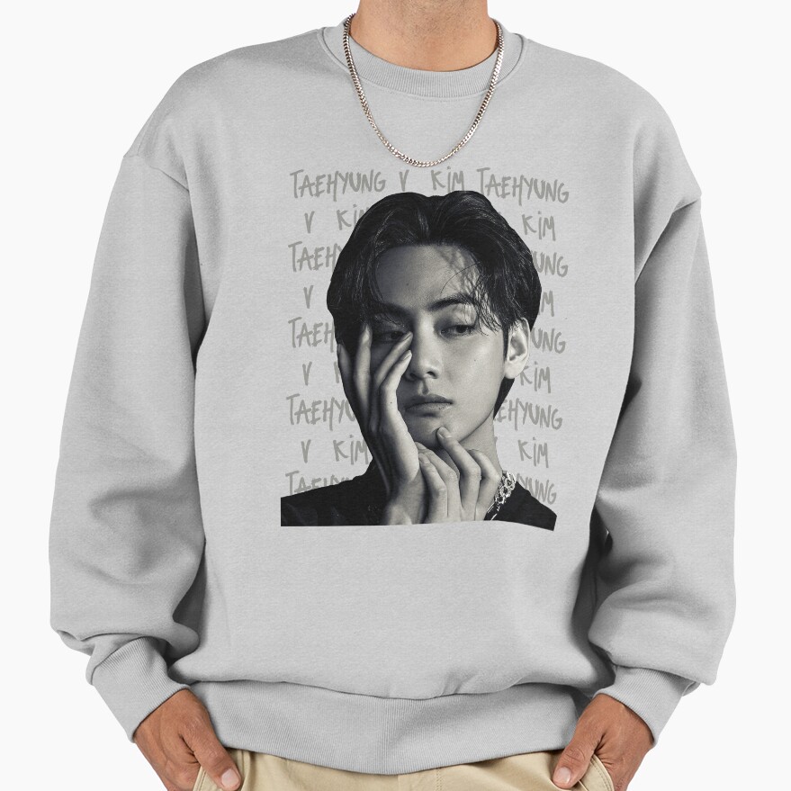 V Kim Taehyung Layover Bts Sweatshirt - Image 4