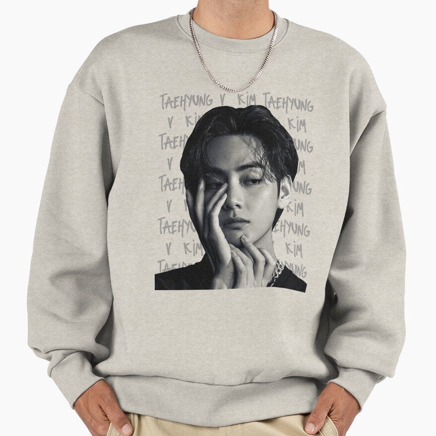 V Kim Taehyung Layover Bts Sweatshirt - Image 3