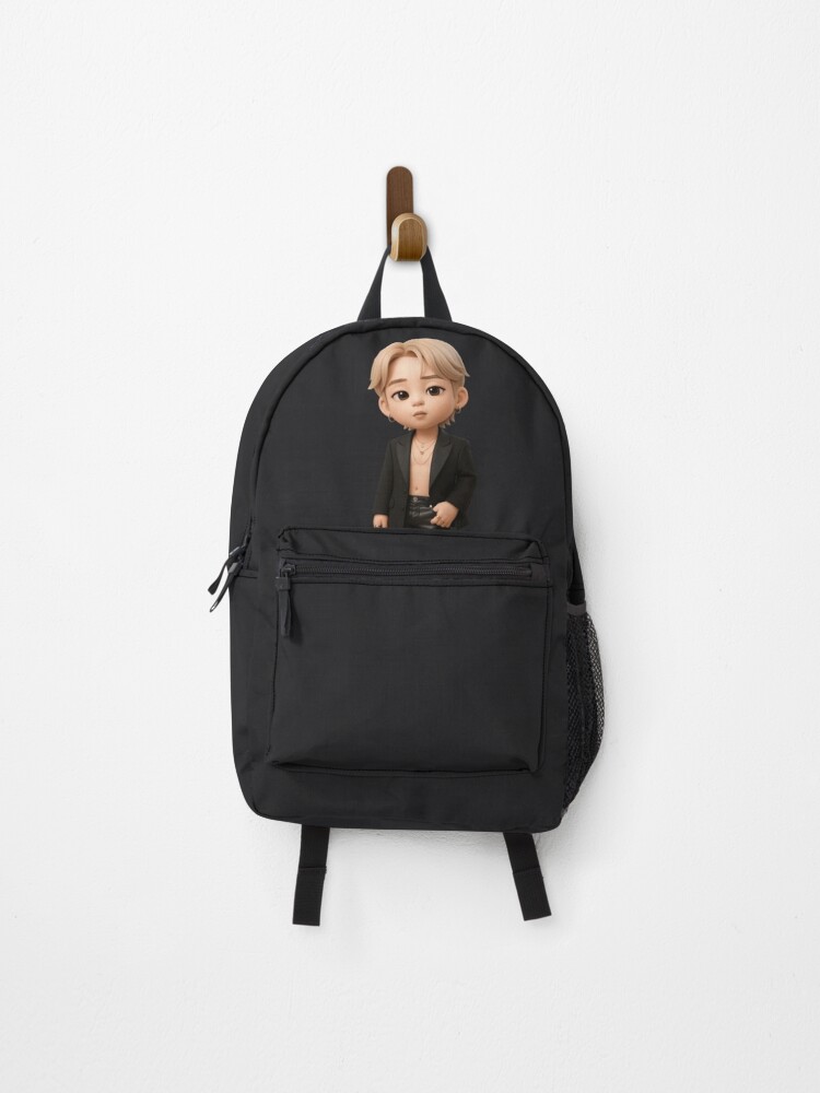 Kpop Idol Chibi Style Inspired Soft Aesthetic Design Backpack