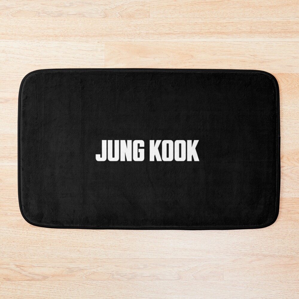 Jungkook Bts Bath Mat