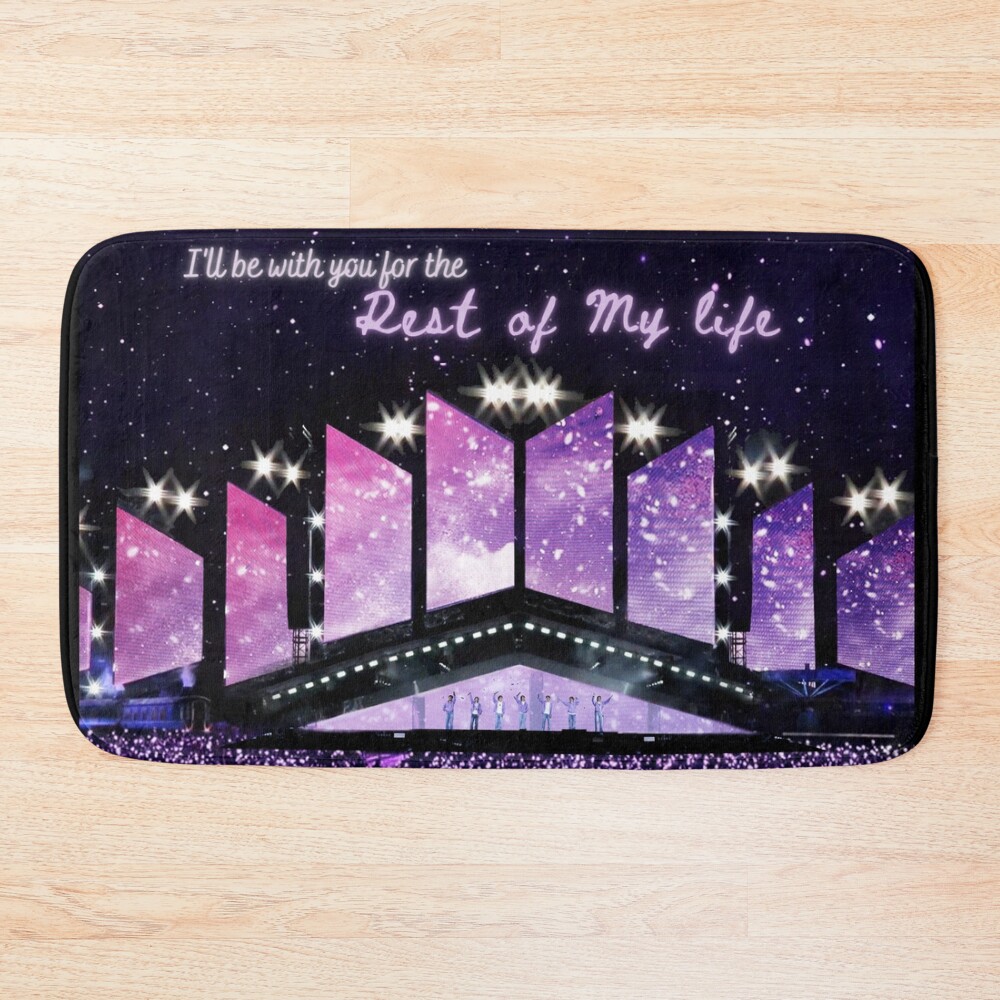 Bts Yet To Come In Busan Bath Mat