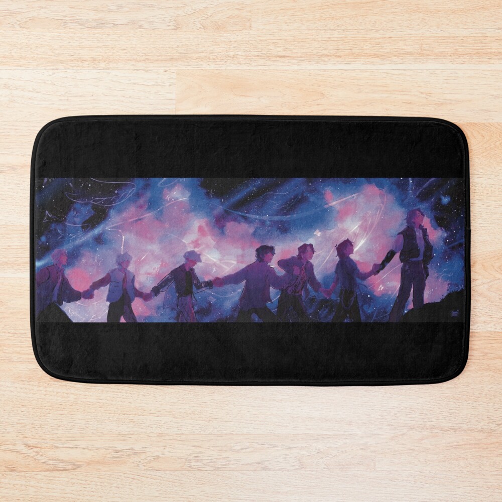 Constellation To A Movement Bath Mat