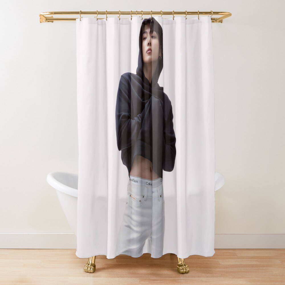 Bts Jeon Jungkook Shower Curtain