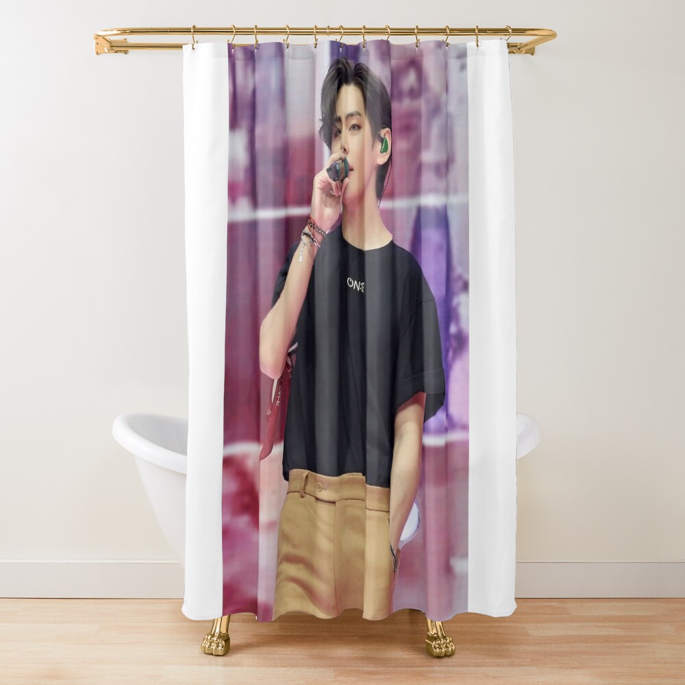 Taehyung V Mag Shower Curtain