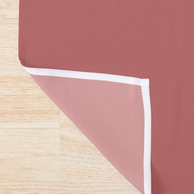 Alternative view of Bts Rm Kpop Boy Group Card Red Aesthetic Collage Design Shower Curtain