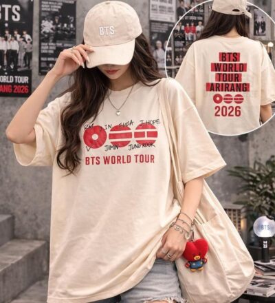 Alternative view of BTS Arirang 2026 World Tour Signature T-Shirt