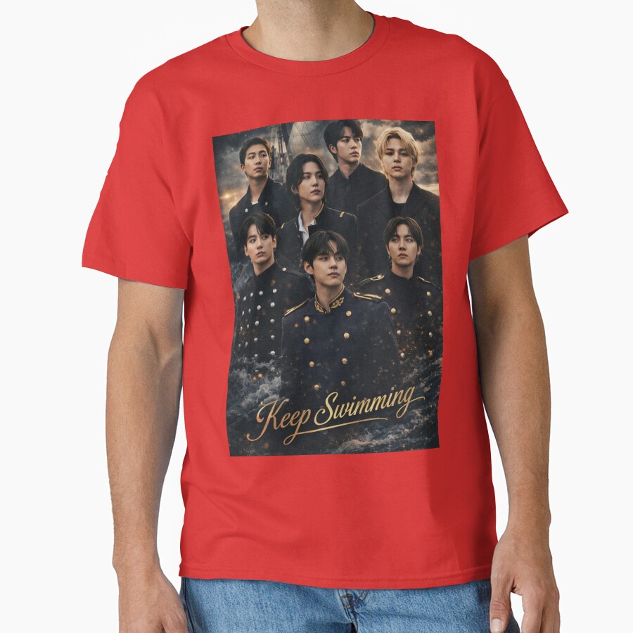 Keep Swimming T-shirt - Image 5