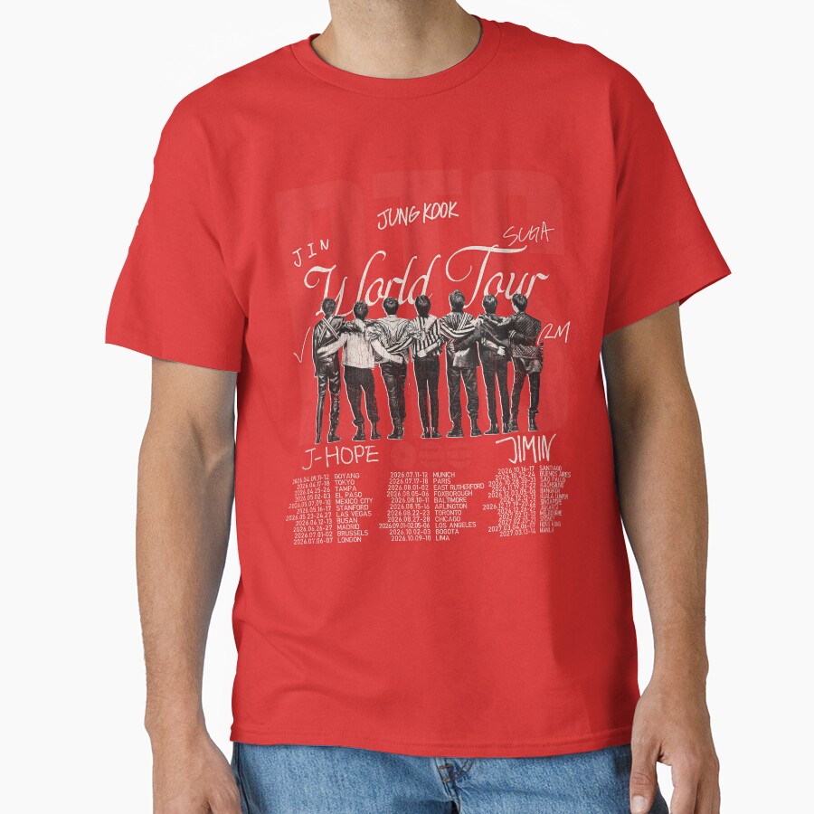 Bts Arirang World Tour Vintage T-shirt - Image 5