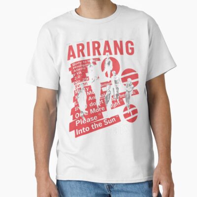 Alternative view of Arirang Grunge Style Kpop World Tour T-shirt