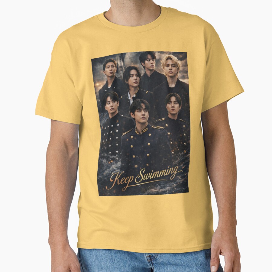 Keep Swimming T-shirt - Image 6