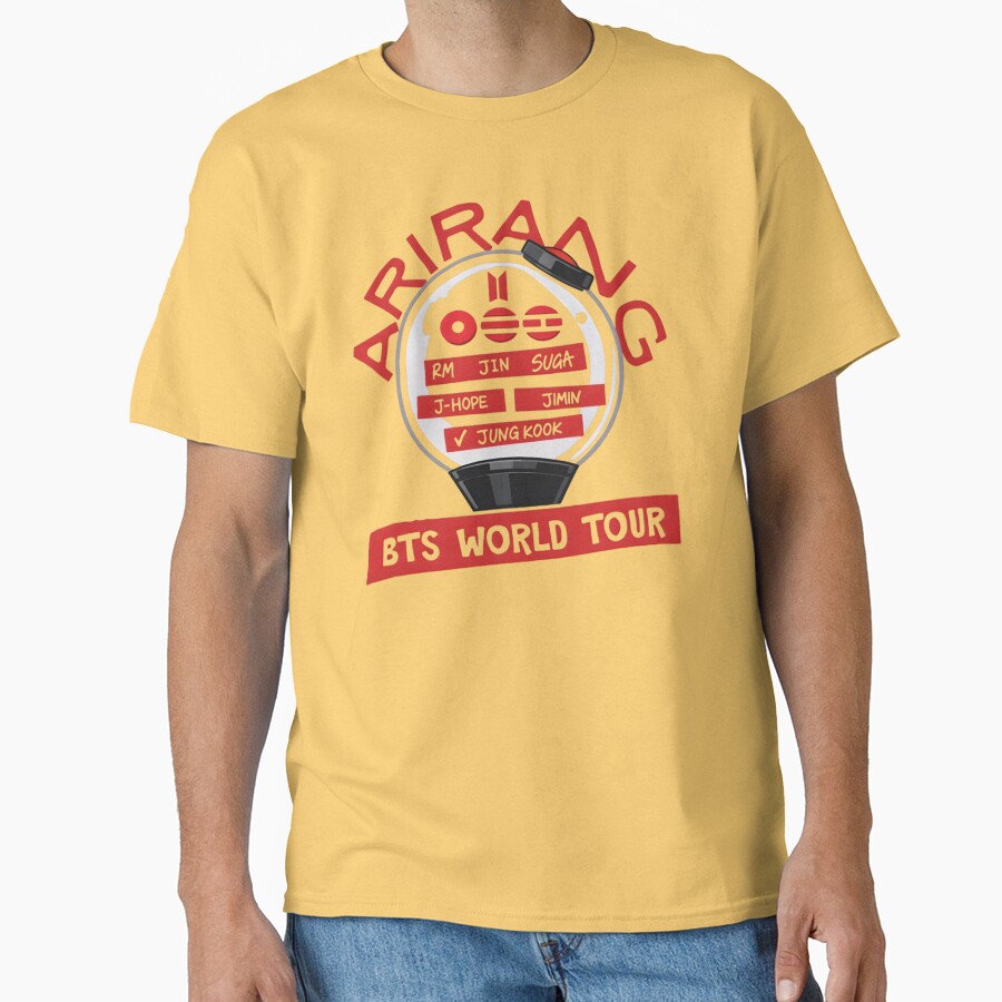 Bts Arirang Kpop Concert Art T-shirt - Image 6