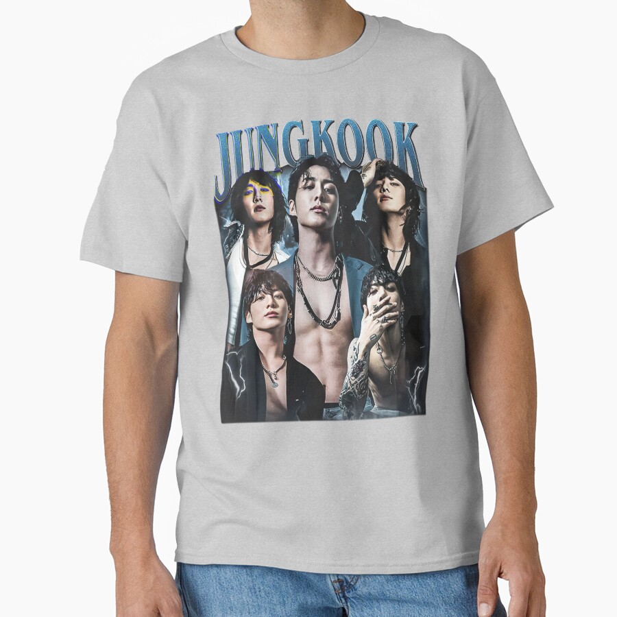 Jungkook Singer Vintage T-shirt - Image 3